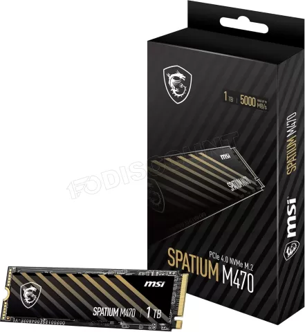 Photo de Disque SSD MSI Spatium M470 Pro 1To - NVMe M.2 Type 2280