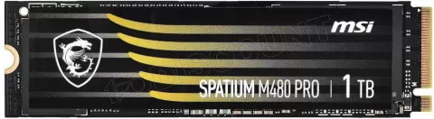 Photo de Disque SSD MSI Spatium M480 Pro 1To  - NVMe M.2 Type 2280
