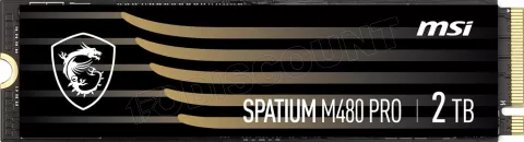 Photo de Disque SSD MSI Spatium M480 Pro 2To  - NVMe M.2 Type 2280