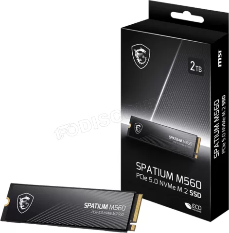 Photo de Disque SSD MSI Spatium M560 2To - NVMe M.2 Type 2280
