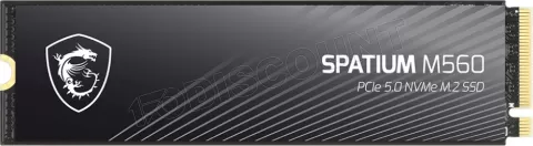 Photo de Disque SSD MSI Spatium M560 2To - NVMe M.2 Type 2280