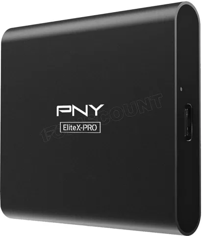 Photo de Disque SSD NVMe externe PNY EliteX-Pro - 2To  (Noir)