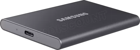 Photo de Disque SSD NVMe externe Samsung T7 - 1To  (Gris)
