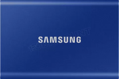 Photo de Disque SSD NVMe externe Samsung T7 - 500Go (Bleu)