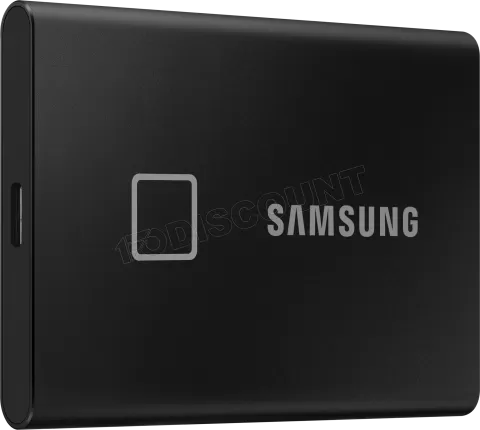 Photo de Disque SSD NVMe externe sécurisé Samsung T7 Touch - 1To  (Noir)