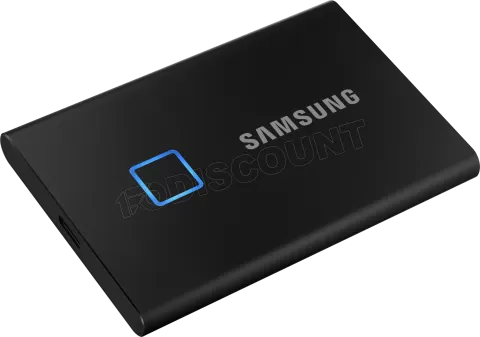 Photo de Disque SSD NVMe externe sécurisé Samsung T7 Touch - 1To  (Noir)