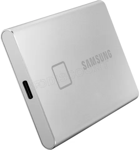 Disque dur SSD externe SAMSUNG Portable 500go T7 rouge métallique