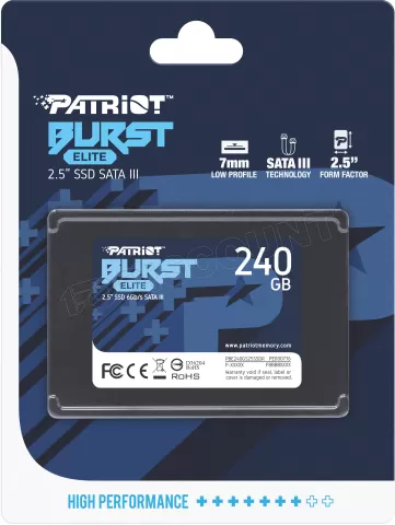 Disque dur Intenso High Performance 240 Go | Format 2.5'' 