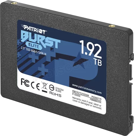 Photo de Disque SSD Patriot Burst Elite 2To - S-ATA 2,5"