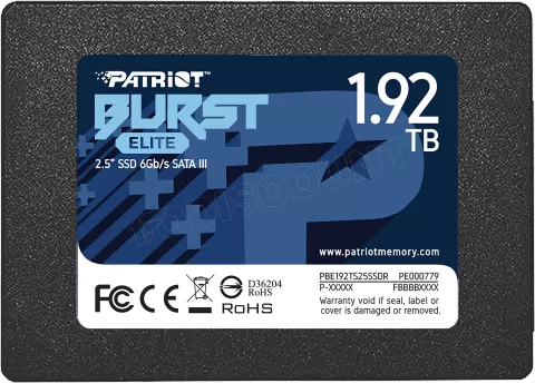 Photo de Disque SSD Patriot Burst Elite 2To - S-ATA 2,5"