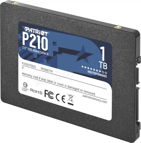 Photo de Disque SSD Patriot P210 1To - S-ATA 2,5"