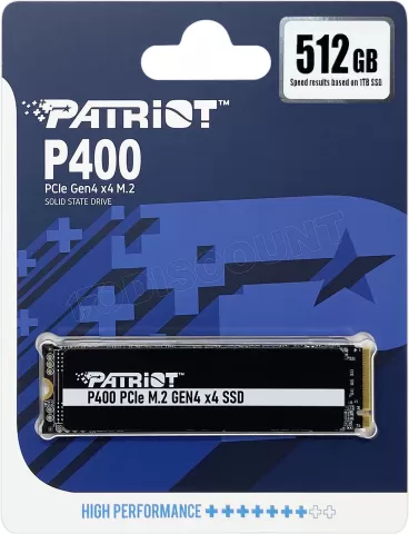 Photo de Disque SSD Patriot P400 1To  - M.2 NVMe Type 2280