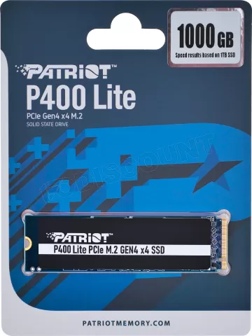 Photo de Disque SSD Patriot P400 Lite 1To  - M.2 NVMe Type 2280