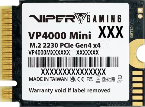 Photo de Disque SSD Patriot Viper VP4000 Mini 2To  - M.2 NVMe Type 2230