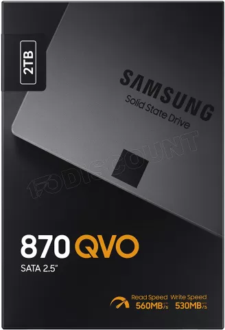 Photo de Disque SSD Samsung 870 QVO 2To  - S-ATA 2,5"