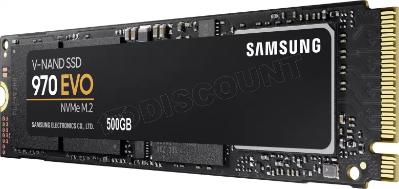Disque SSD Samsung 970 Evo 500 Go NVME Type 2280 à prix bas