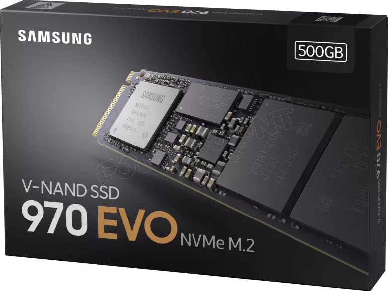 Disque SSD Samsung 970 Evo 500 Go NVME Type 2280 à prix bas