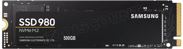 Disque SSD Samsung 980 500Go NVMe M.2 Type 2280 a prix bas