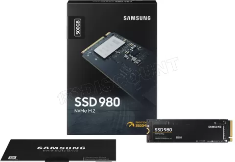 Photo de Disque SSD Samsung 980 500Go - NVMe M.2 Type 2280