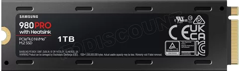 Photo de Disque SSD Samsung 980 Pro 1To  avec dissipateur - NVMe M.2 Type 2280