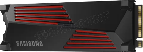 Photo de Disque SSD Samsung 990 Pro 4To  avec dissipateur - NVMe M.2 Type 2280