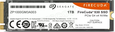 Photo de Disque SSD Seagate FireCuda 530 1To  - NVMe M.2 Type 2280