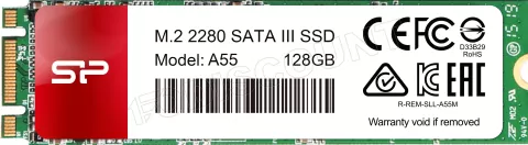 Photo de Disque SSD Silicon Power Ace A55 128Go - S-ATA M.2 Type 2280