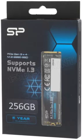Photo de Disque SSD Silicon Power Ace A60 256Go - M.2 NVME Type 2280