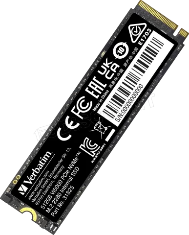 Photo de Disque SSD Verbatim Vi5000 512Go - NVMe M.2 Type 2280