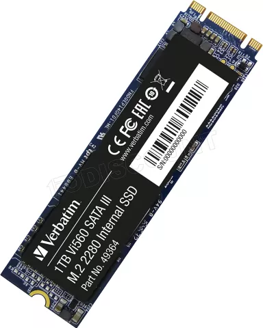 Photo de Disque SSD Verbatim Vi560 S3 1To  - S-ATA M.2 Type 2280