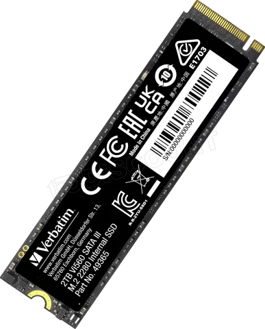 Photo de Disque SSD Verbatim Vi560 S3 2To - S-ATA M.2 Type 2280