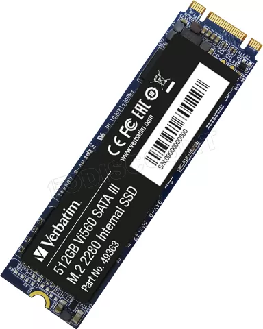 Photo de Disque SSD Verbatim Vi560 S3 512Go - S-ATA M.2 Type 2280