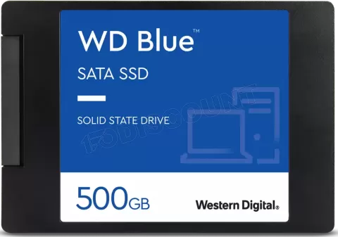 Photo de Disque SSD Western Digital Blue 500Go - S-ATA 2,5"