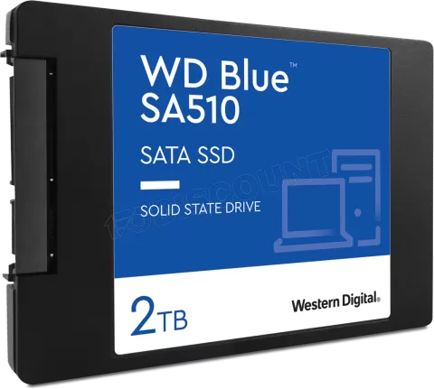 Photo de Disque SSD Western Digital Blue SA510 2To  - S-ATA 2,5"