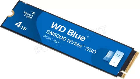 Photo de Disque SSD Western Digital Blue SN5000 4To - NVMe M.2 Type 2280