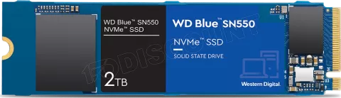 Photo de Disque SSD Western Digital Blue SN550 2To  - NVMe M.2 Type 2280