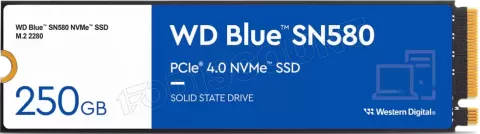 Photo de Disque SSD Western Digital Blue SN580 250Go - NVMe M.2 Type 2280