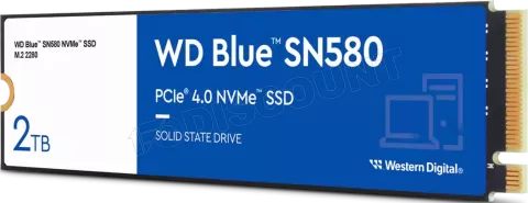 Photo de Disque SSD Western Digital Blue SN580 2To - NVMe M.2 Type 2280