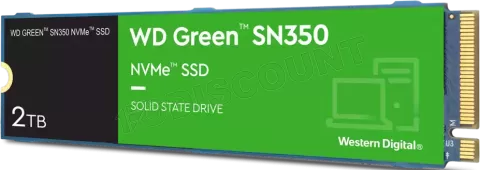 Photo de Disque SSD Western Digital Green SN350 2To  - NVMe M.2 Type 2280