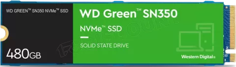 Photo de Disque SSD Western Digital Green SN350 480Go - NVMe M.2 Type 2280