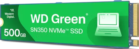 Photo de Disque SSD Western Digital Green SN350 500Go - NVMe SSD M.2 Type 2280