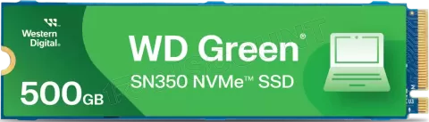 Photo de Disque SSD Western Digital Green SN350 500Go - NVMe SSD M.2 Type 2280