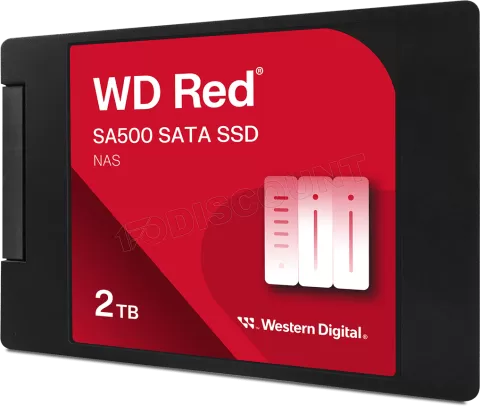 Photo de Disque SSD Western Digital Red SA500 NAS 2To  - S-ATA 2,5"