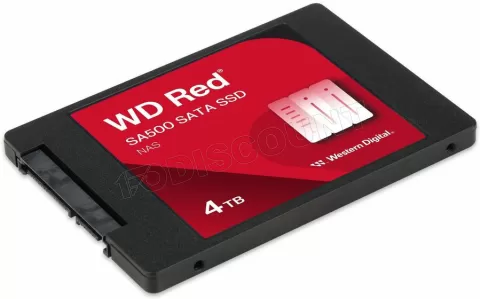 Photo de Disque SSD Western Digital Red SA500 NAS 4To  - S-ATA 2,5"