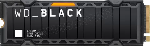 Photo de Disque SSD Western Digital WD_Black SN850X 1To  avec dissipateur - NVMe M.2 Type 2280