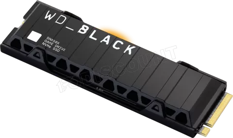Photo de Disque SSD Western Digital WD_Black SN850X 1To  avec dissipateur - NVMe M.2 Type 2280