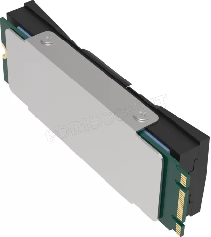 Photo de Dissipateur thermique pour SSD M.2 2280 Xilence Performance A+ XC401 RGB (Noir)