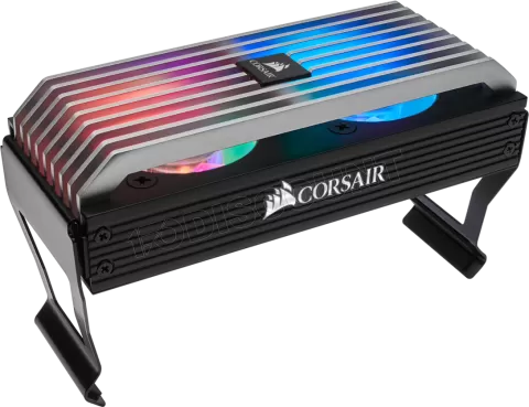Photo de Double Ventilateur pour mémoire Corsair Dominator Platinum Airflow RGB (Noir)