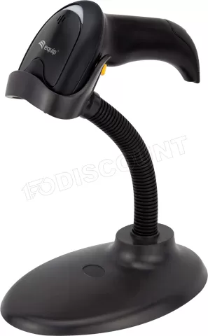 Photo de Douchette Lecteur de codes-barres USB 2D Equip avec support