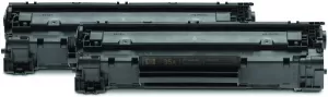 Photo de Duo Toner Noir HP 35A LaserJet P1005/P1006 (CB435AD) - 2x1500 pages